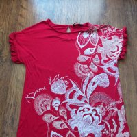 desigual - страхотна дамска блуза КАТО НОВА , снимка 4 - Тениски - 41284133