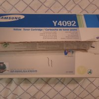Чисто нова тонер касета за цветен лазарен принтер модел Y4092S марка SAMSUNG, снимка 1 - Консумативи за принтери - 39097775