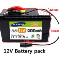 12V 120Ah литиева-йонна акумулаторна батерия, защита BMS и 12.6V зарядно устройство, снимка 3 - Друга електроника - 38754587