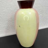 Стъклена ваза Bohemian Harrach / Бохемия. №5231, снимка 5 - Колекции - 44822387