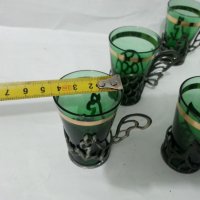 Руски чашки с подстакани , снимка 4 - Антикварни и старинни предмети - 35996411