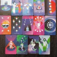 Таро карти, различни от масовите: Linestrider Tarot & Mystic Mondays & Ink Witch Tarot, снимка 10 - Други игри - 32863575
