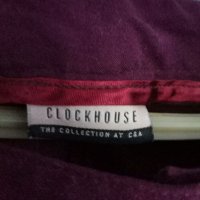 Вишнев панталон на Clockhouse, снимка 3 - Панталони - 34142506