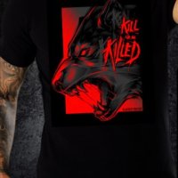 Тениска с щампа KILL OR BE KILLED, снимка 1 - Тениски - 36333913