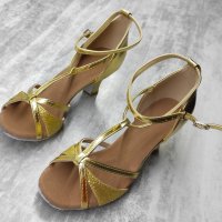 Обувки за танци, снимка 4 - Дамски обувки на ток - 39263709