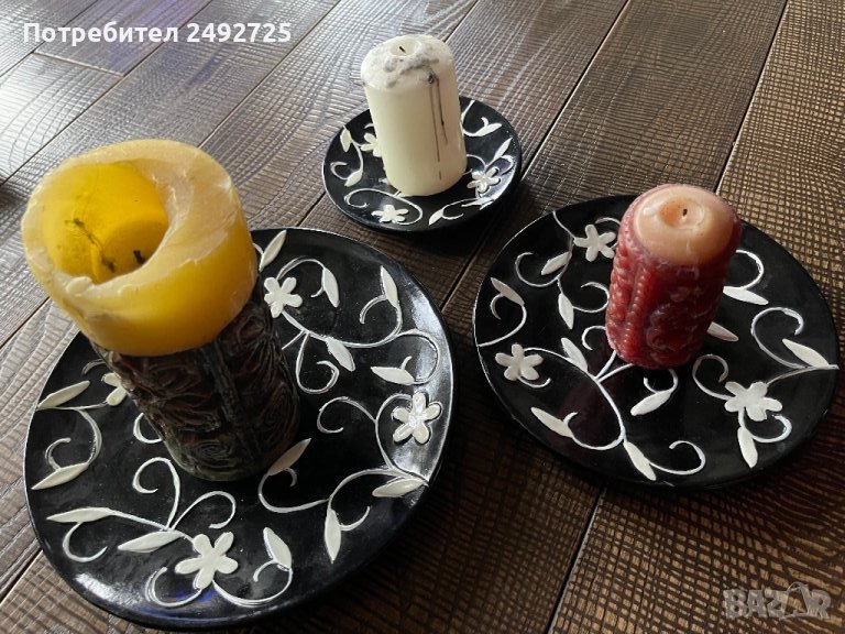 Чинии 3 бр, за декорация, снимка 1