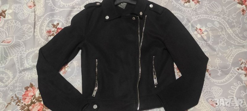 Дамско яке тип мек велур, снимка 1