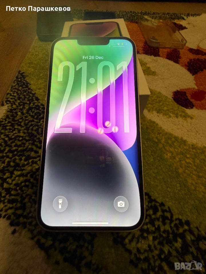 iPhone 14 128 GB с гаранция, снимка 1