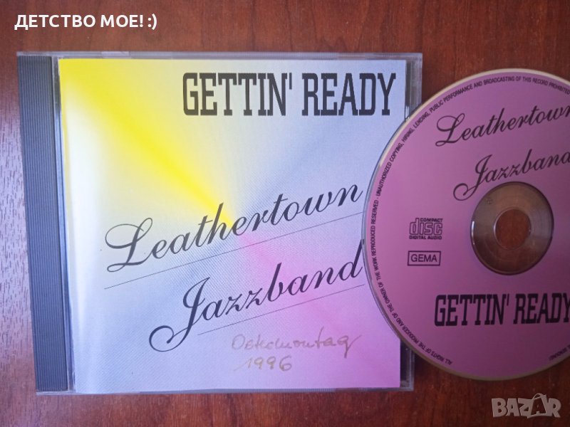 Leathertown Jazzband ‎– Gettin' Ready - оригинален диск Jazz, снимка 1