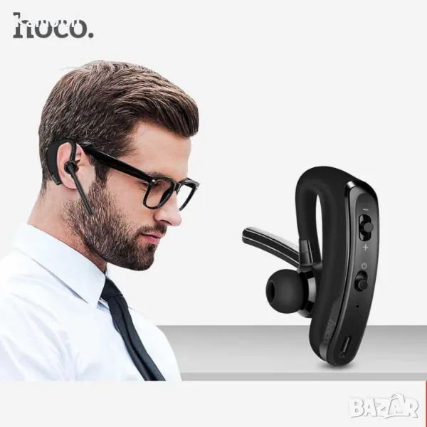 Слушалка Bluetooth Hoco E15, снимка 1