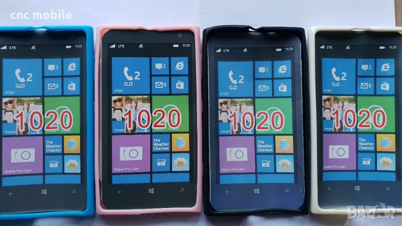 Nokia Lumia 1020 - Nokia 1020 силиконов гръб - case , снимка 1