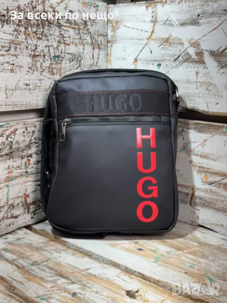 Hugo Boss Мъжка Черна Чанта Хуго Бос Код A573, снимка 1