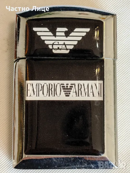 Стара Запалка ZENIT EMPORIO ARMANI с Камъче, снимка 1