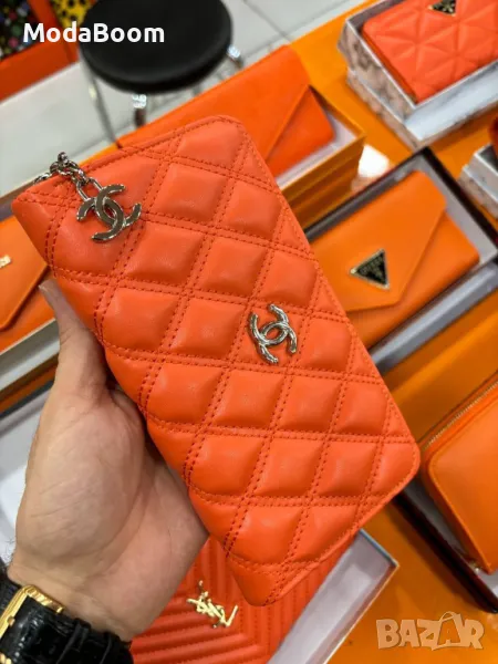 🍊Маркови дамски оранжеви портмонета Различни Марки🍊, снимка 1