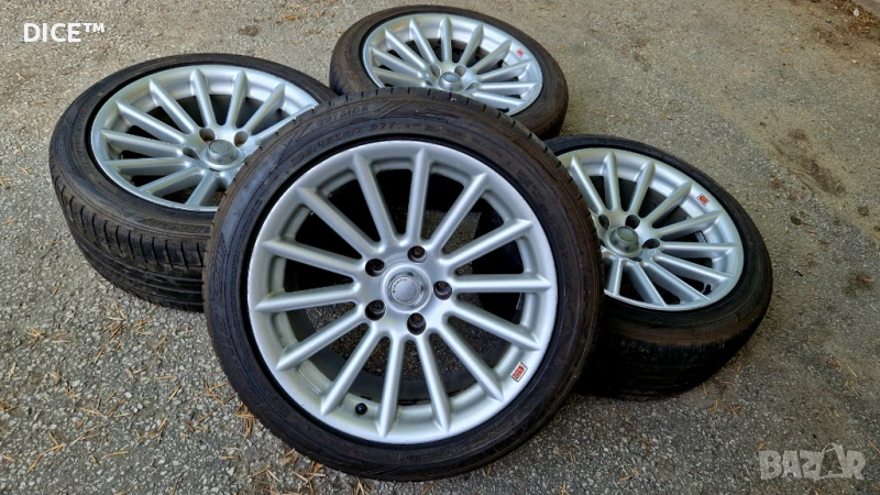 БМВ Е39 17 5х120 лети джанти BMW e36 e38 e39 e60. 235/45/17, снимка 1