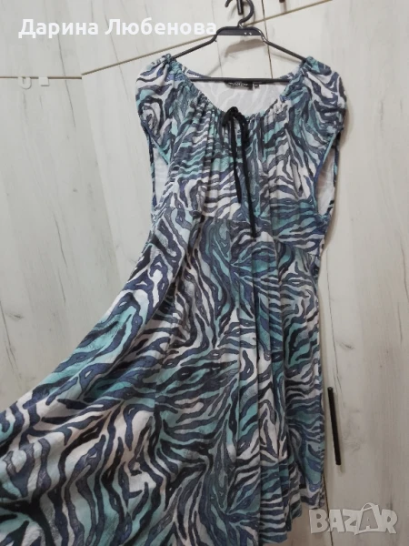 Лятна рокля 3ХЛ, снимка 1