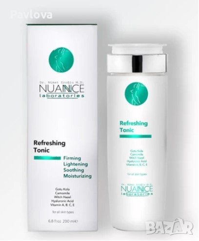  Нюанс освежаващ тоник Благодарение на маслото от лайка в него релаксира и успокоява кожата. Осигуря, снимка 1