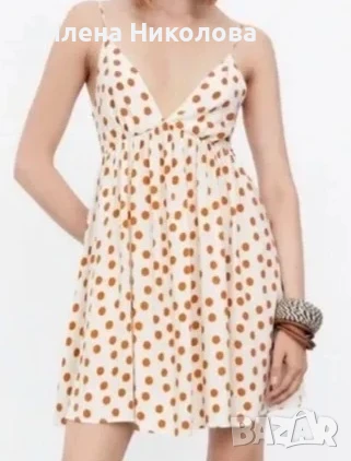 Рокля Zara XS, снимка 1