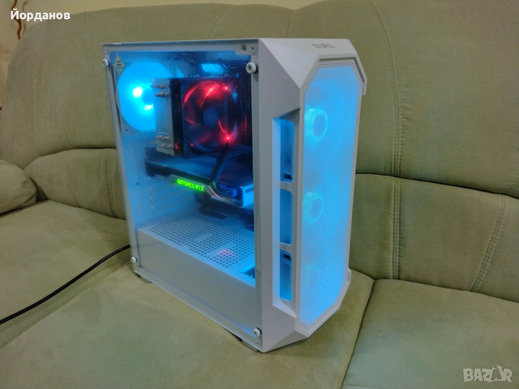 Гейм компютър Intel i7-8700/32gb.ram./500gb.ssd./1tb.hdd./RTX 2080 8gb. Founders, снимка 1