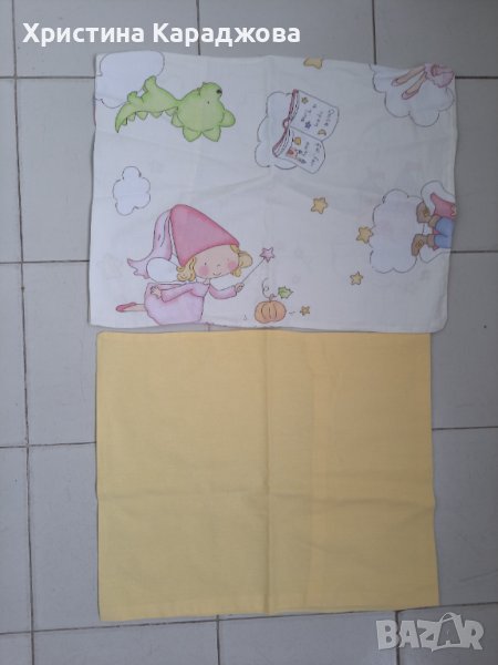 3 бр. калъфки за  бебешка възглавница , снимка 1