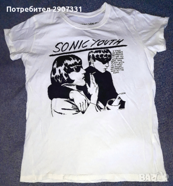 Тениска групи Sonic youth. official product, снимка 1