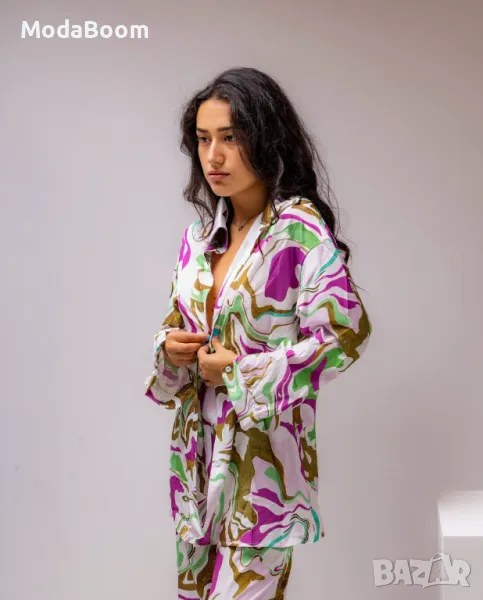 Луксозен стилен дамски комплект , снимка 1