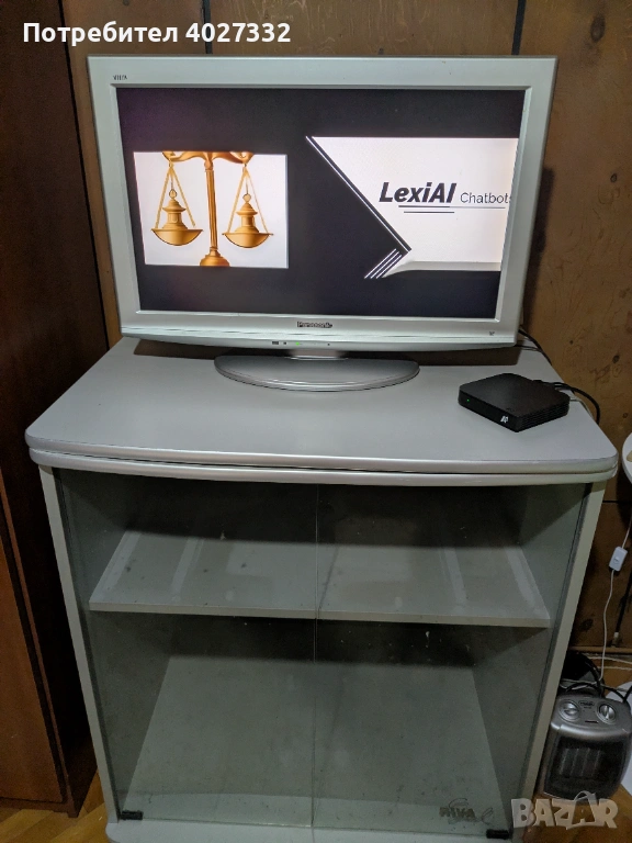 Panasonic VIERA 32" LCD телевизор – отлично състояние, доказана надеждност, снимка 1