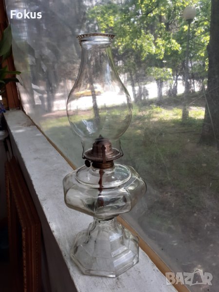 Стъклена газена лампа, снимка 1