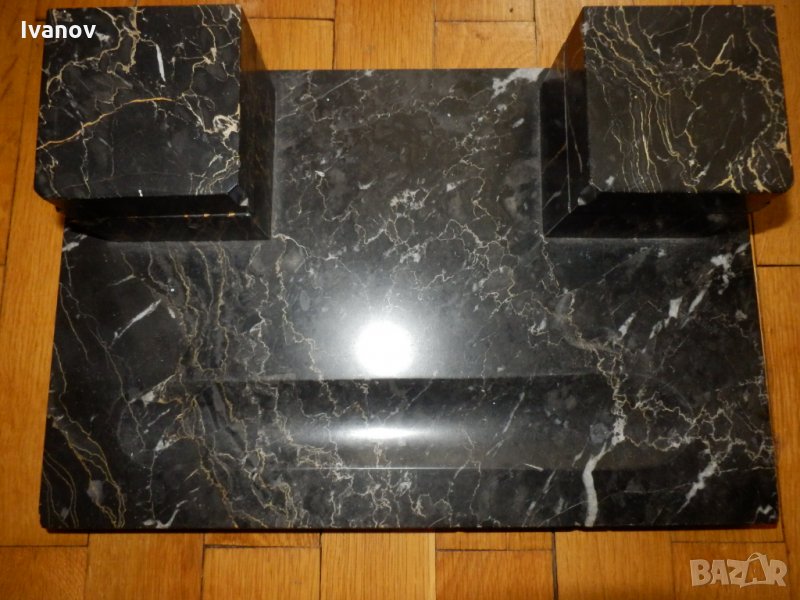 Стара мраморна мастилница, снимка 1