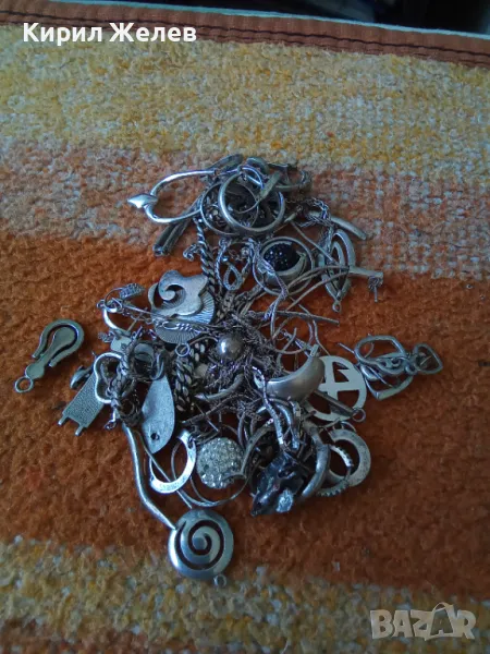 100 грама сребърни накити за поправка за реставрация за части или за материал 50636, снимка 1