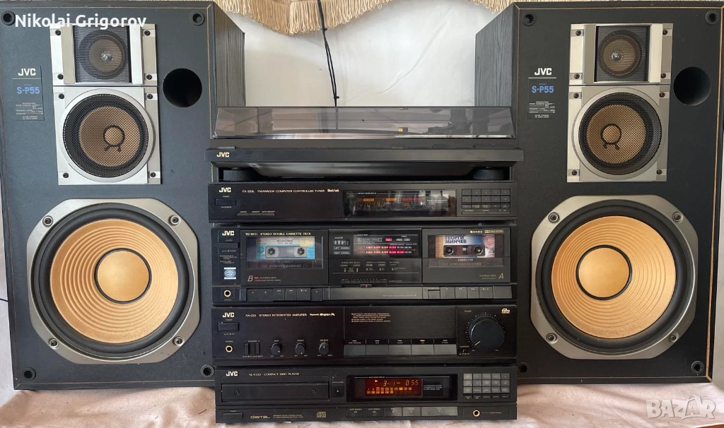 Сет на JVC в безъпречно състояние, снимка 1