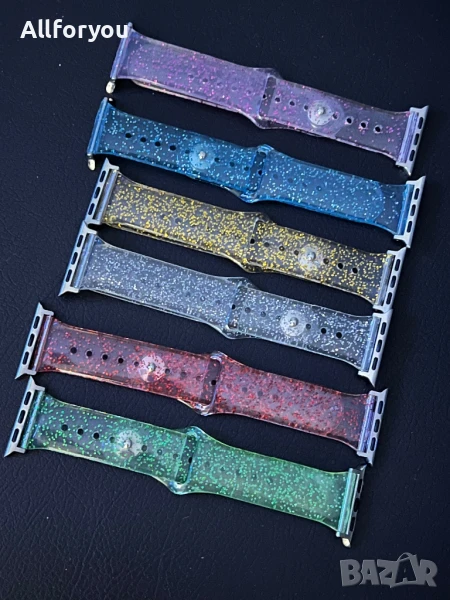 Силиконова,кожена, , метална Каишкa Apple Watch ‼️ 38/40/41/42/44/45/49мм, снимка 1