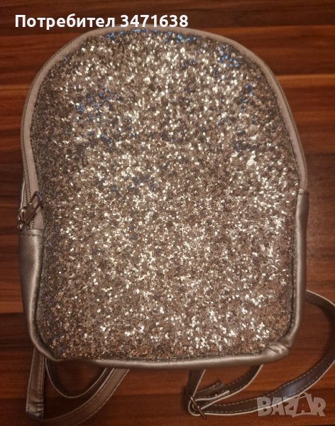 Детска сребриста раница, снимка 1