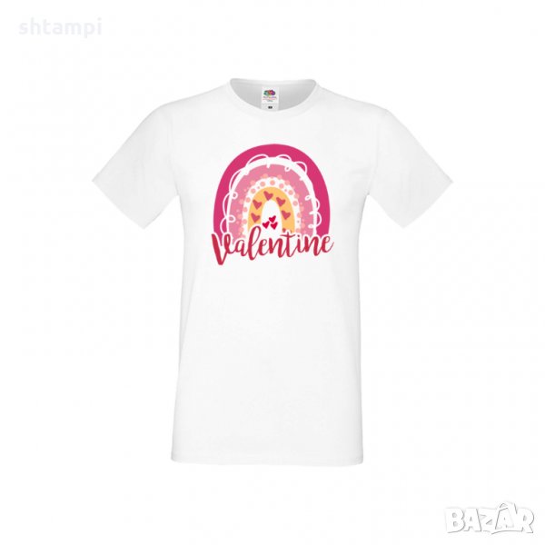 Мъжка тениска Свети Валентин Valentine Rainbow, снимка 1