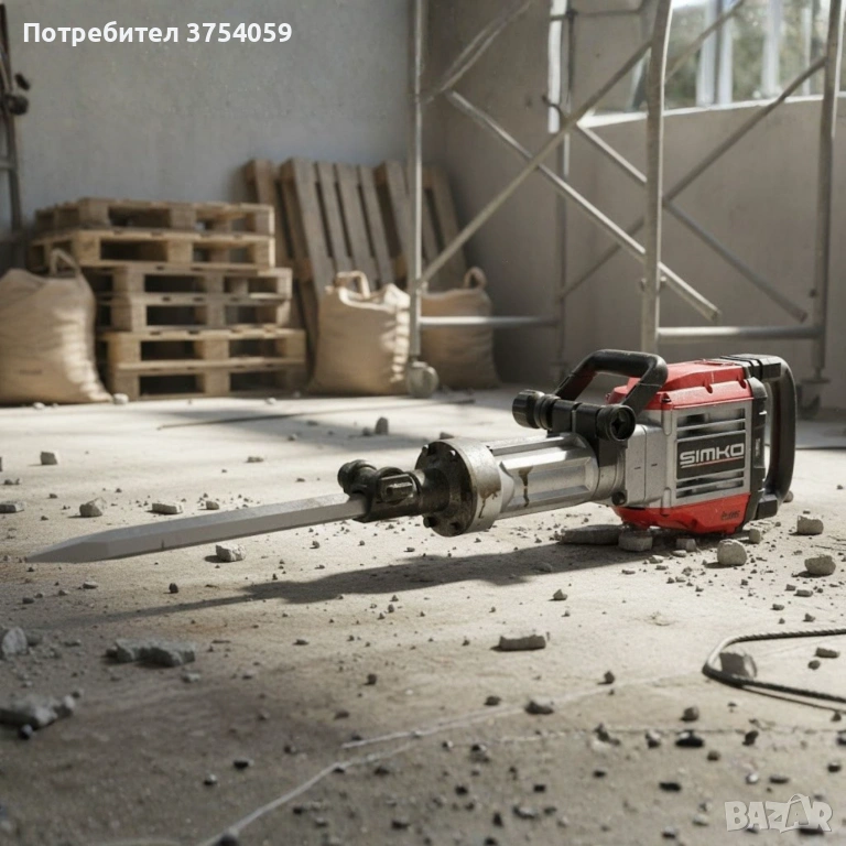 Електрически чук-къртач за разрушаване SIMKO 2000W PH29-28HA, снимка 1
