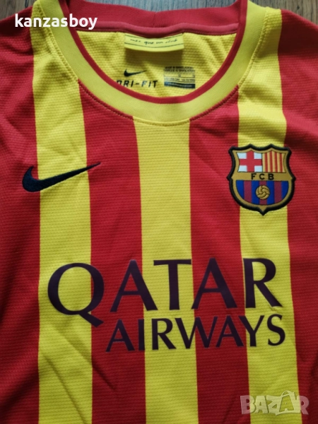 NIKE BARCELONA 2013-14 - юношеска футболна тениска 147-158см., снимка 1