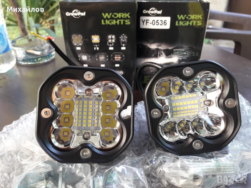 LED лед фарове за джип, снимка 1