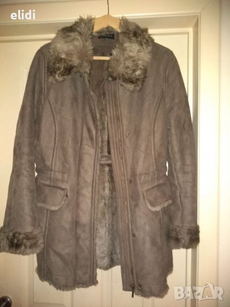 Дамски кожух от велур ном.38, снимка 1