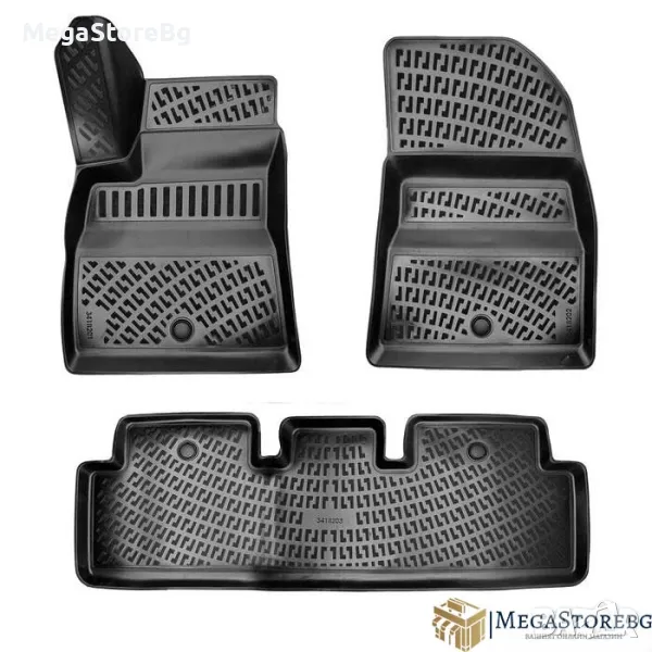 Гумени стелки RizLine за Tesla Model 3 2017+, снимка 1