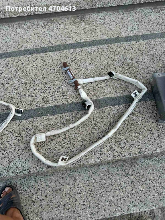 Лява странична завеса айрбег за Ауди лонг Audi A8 D4 H4 Long само за 70Eur. 4h4880741c, снимка 1