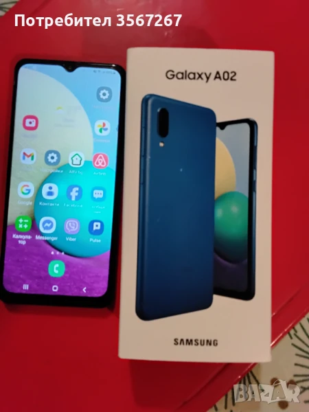 Продавам Samsung Galaxy A02, снимка 1