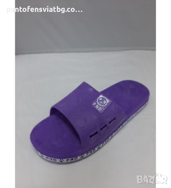 Дамски силиконови чехли лилав 36/40, снимка 1