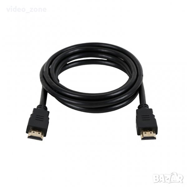 Кабел HDMI 19 пина мъжки - HDMI 19 пина мъжки с Позлатени Накрайници, снимка 1