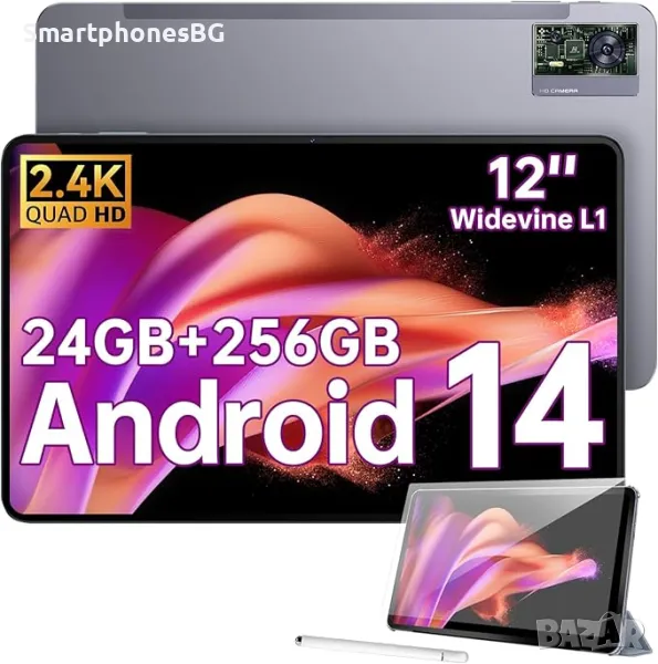 Таблет Oukitel OT5S 24GB RAM 256GB ROM 12 инчов Таблет с 8250 mAh батерия, снимка 1