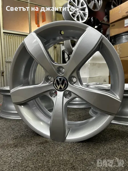 Джанти 16 цола 5х100 VW Polo Golf 4 T-Cross Taigo , снимка 1