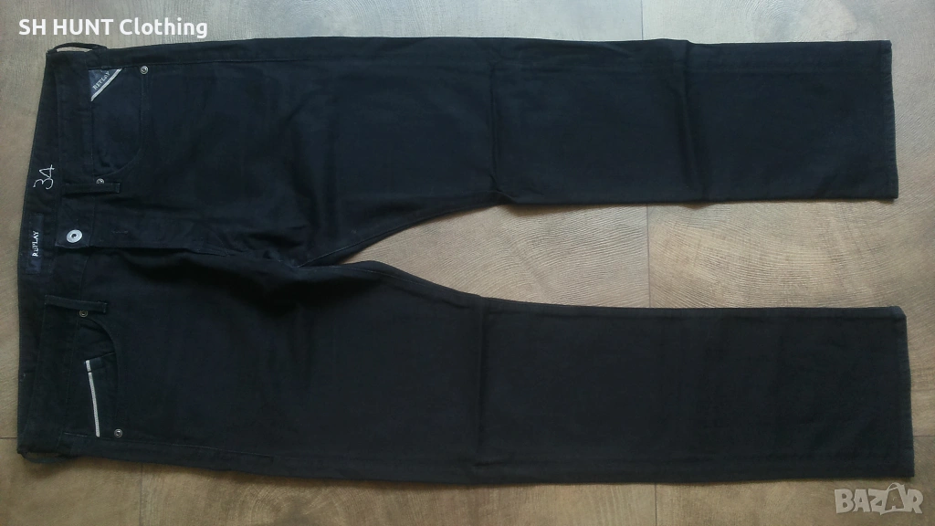 REPLAY Stretch Mens Jeans Размер 34 / 32 мъжки еластични дънки 9-68, снимка 1