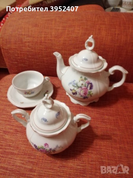 Порцеланов сервиз за чай, снимка 1