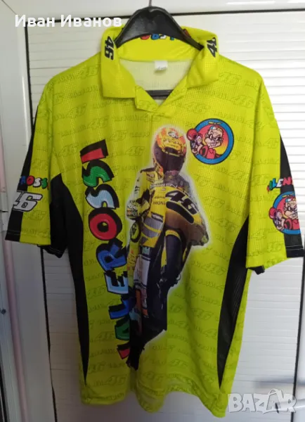 Уникална тениска на Валентино Роси, снимка 1