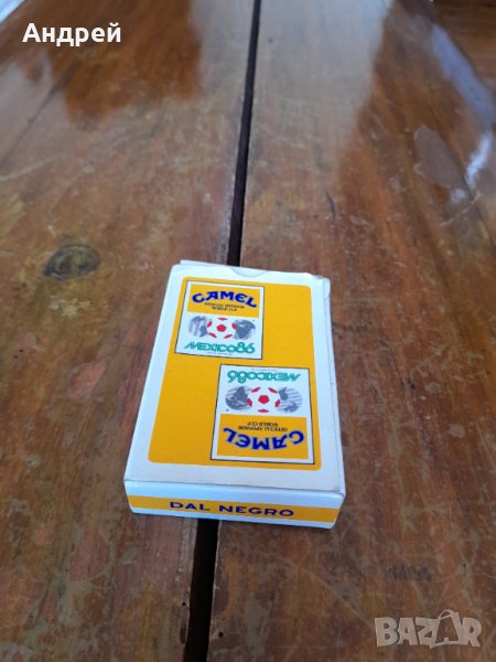 Стари карти за игра Camel,Mondial Mexico 1986, снимка 1