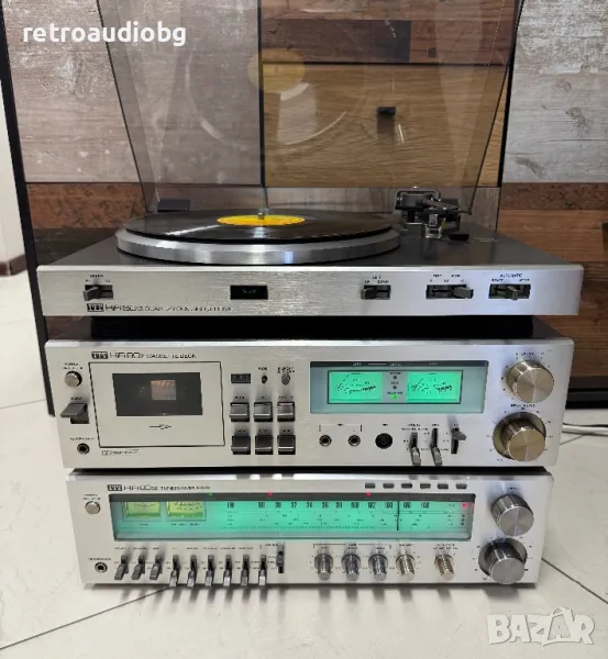 💥Винтидж аудио система - сет ITT HIFI 8033, HIFI 8021, HIFI 8013 модел 1978-1980 г.💥, снимка 1